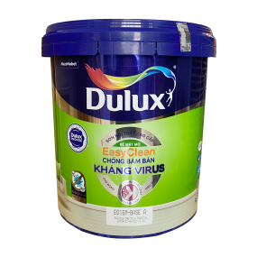 Sơn nội thất Dulux EasyClean Chống Bám Bẩn Kháng Virus - Mờ  E016M - 15L